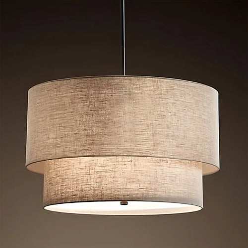 Beck Linen Chandelier