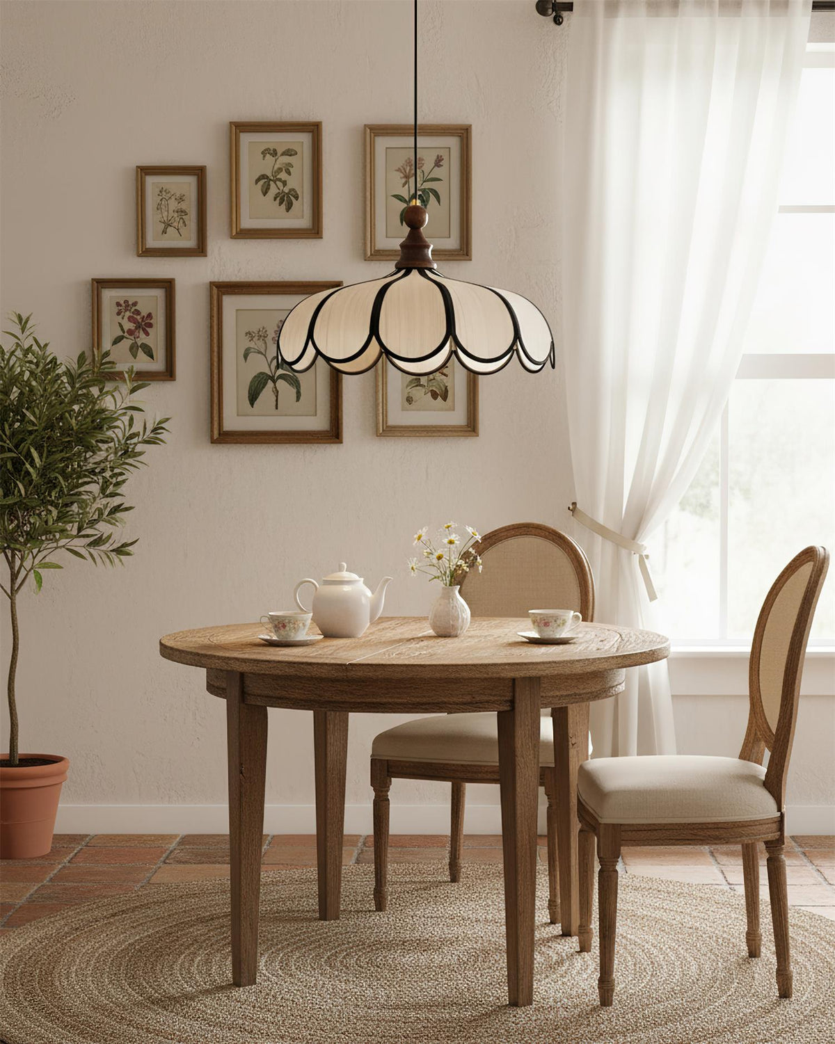 Bellerin Abaca Pendant
