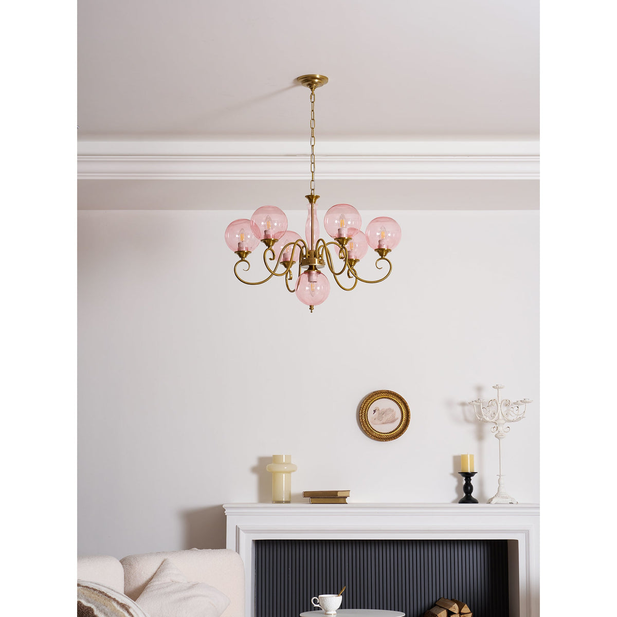 Evelyn Glass Chandelier