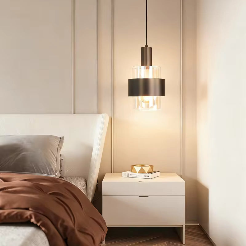 Nordic Glass Pendant Chandelier Set - detail