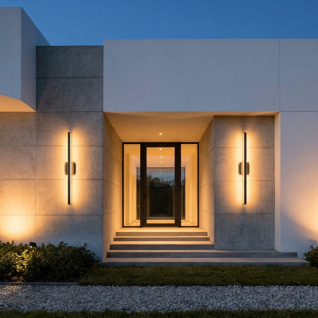 LED Outdoor Wall Sconce lifestyle 2
