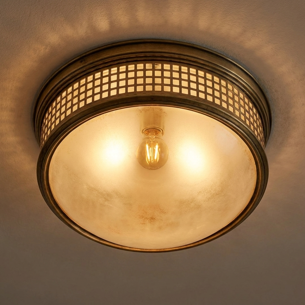 Vintage Round Ceiling Light lifestyle 2