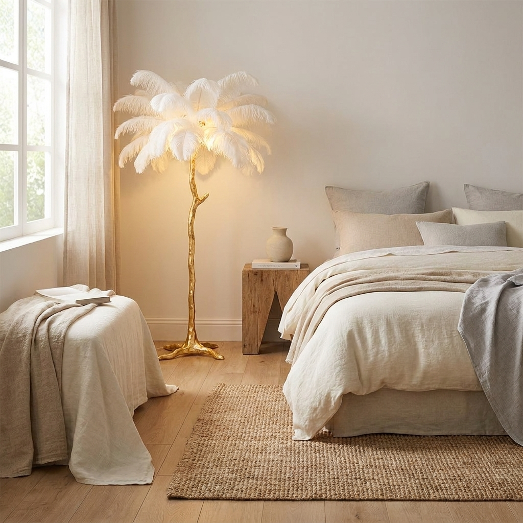 Feather Floor Lamp lifestyle 2