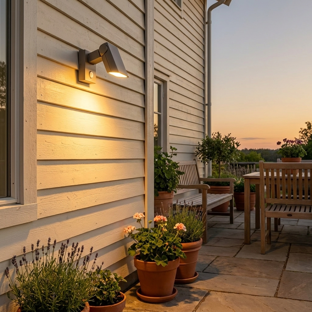 Adjustable Outdoor LED Wall Light lifestyle 1