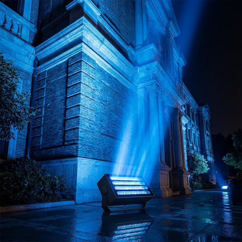 Colored LED Flood Light lifestyle 1