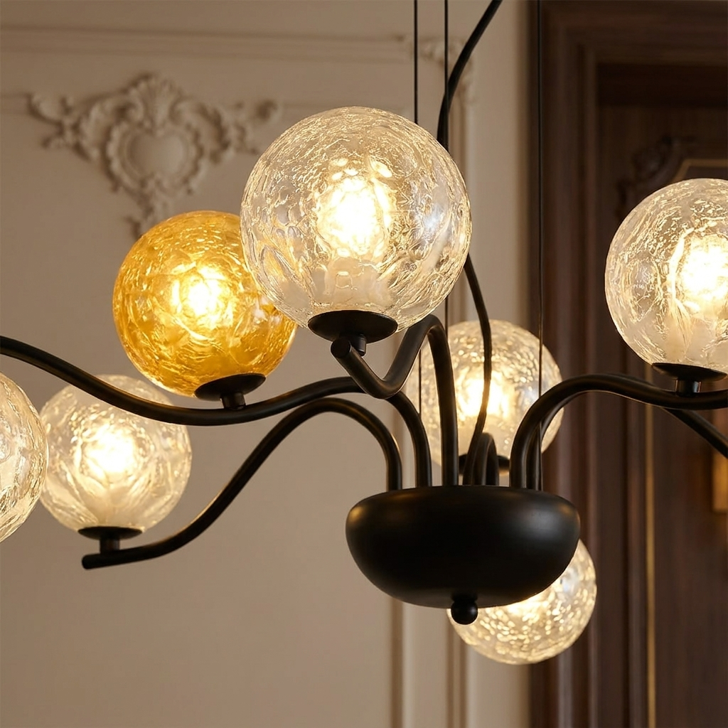 Bubble Glass Chandelier lifestyle 4