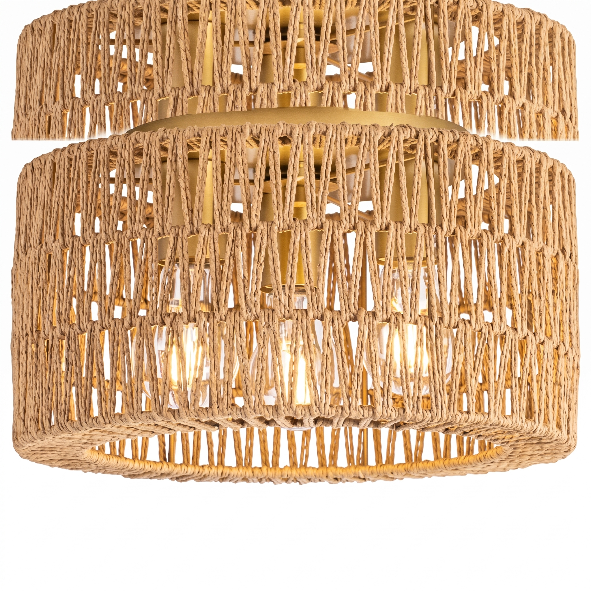 Rattan Ceiling Light main image
