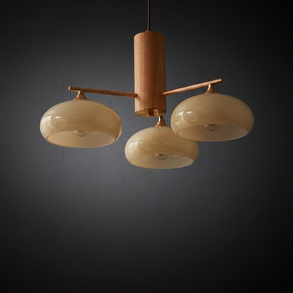 Designer copper chandelier, Merchant Center product photo
