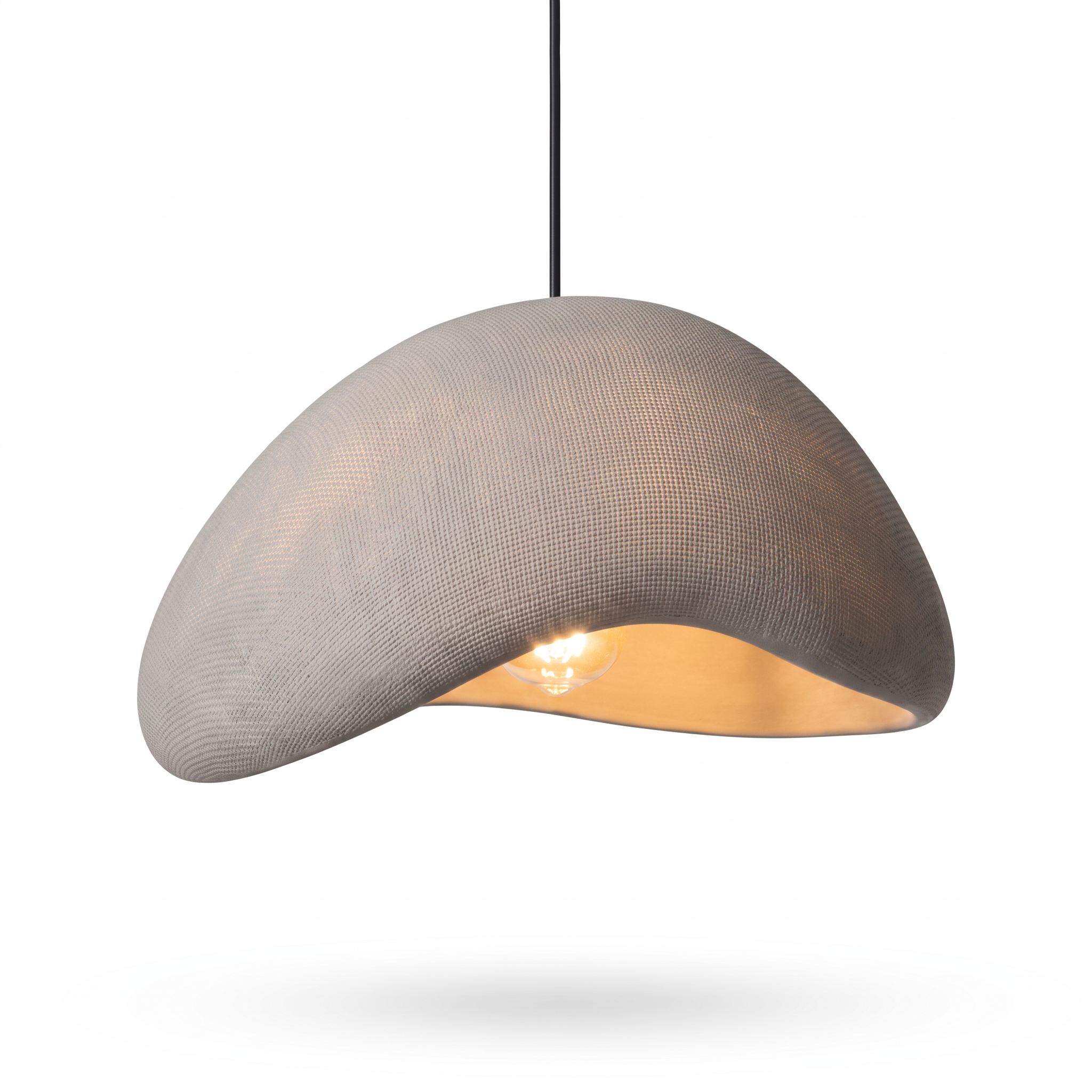 Woven Pendant Light, white background hero