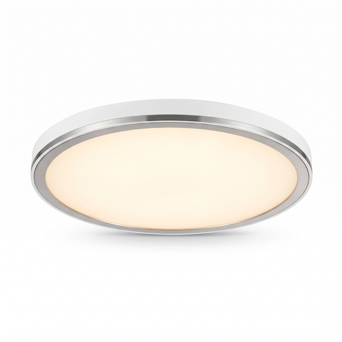 Slim Flush Mount LED Ceiling Light, white background hero