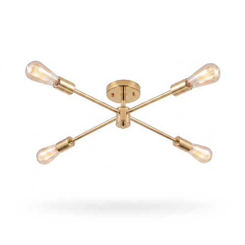 Designer Sputnik Chandelier for Bedroom & Dining Room
