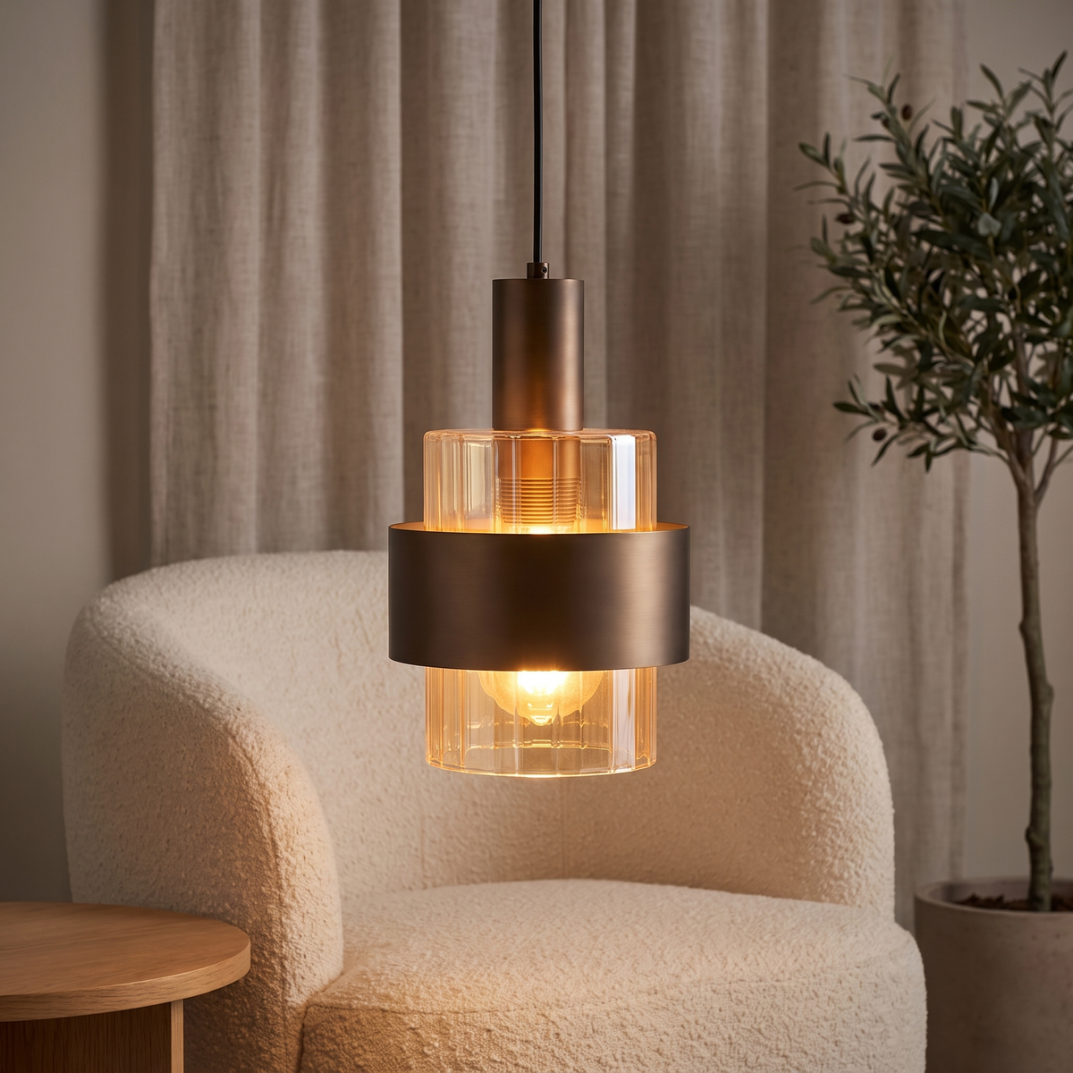 Nordic Glass Pendant Chandelier