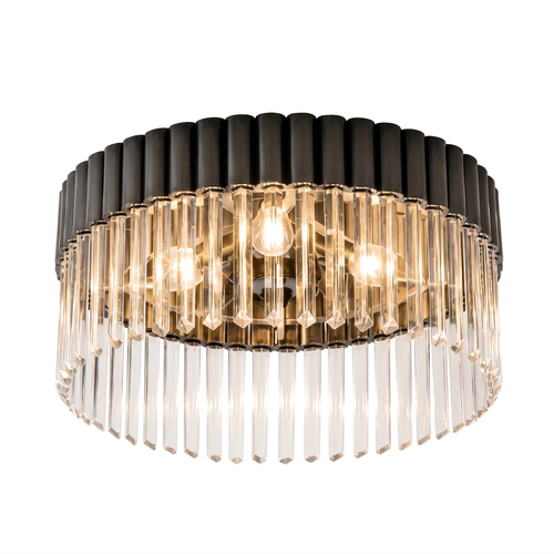 Crystal Flush Mount Light