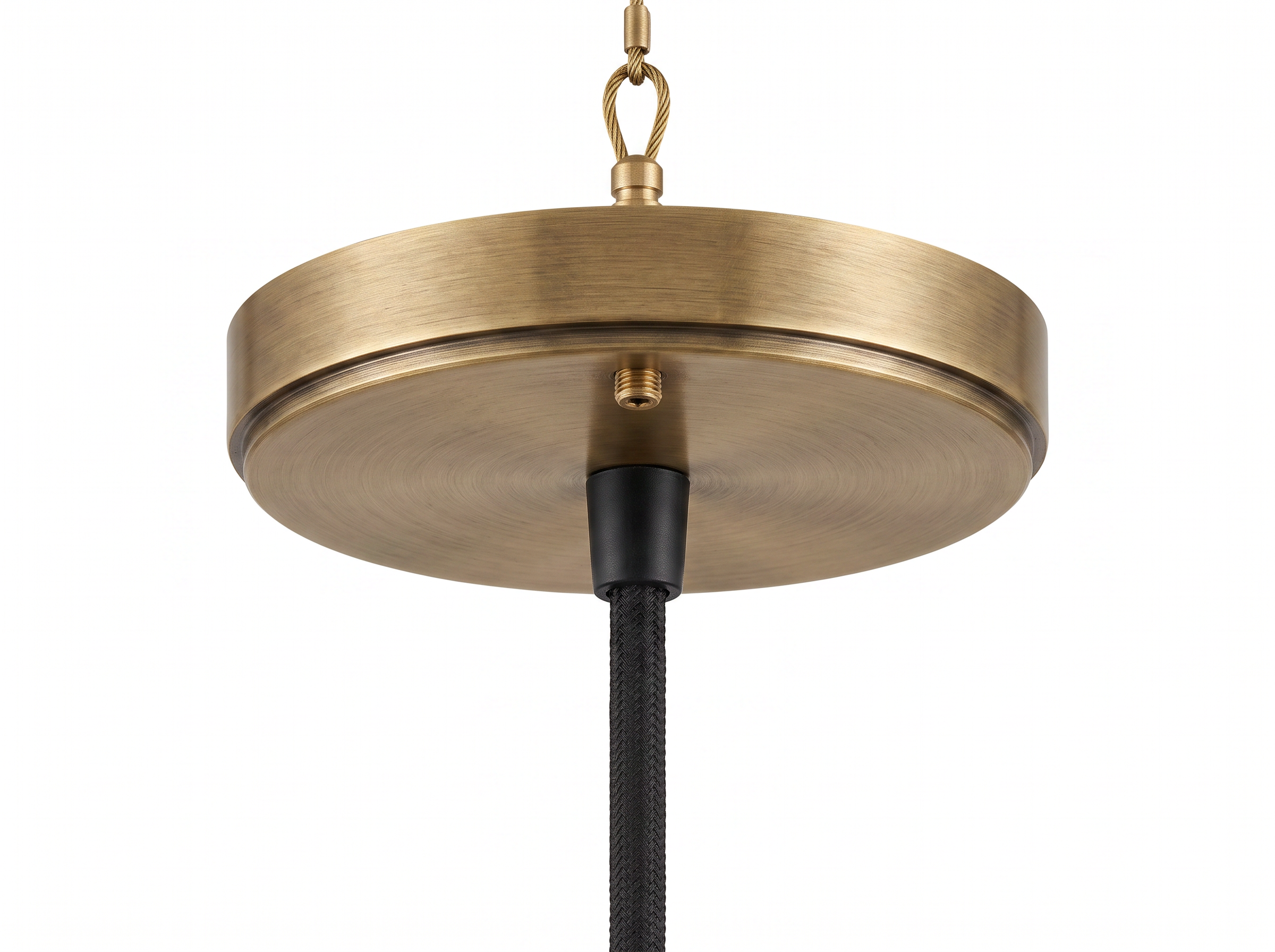 AIR HAVEN Alabaster Globe Pendant Light - Construction Detail