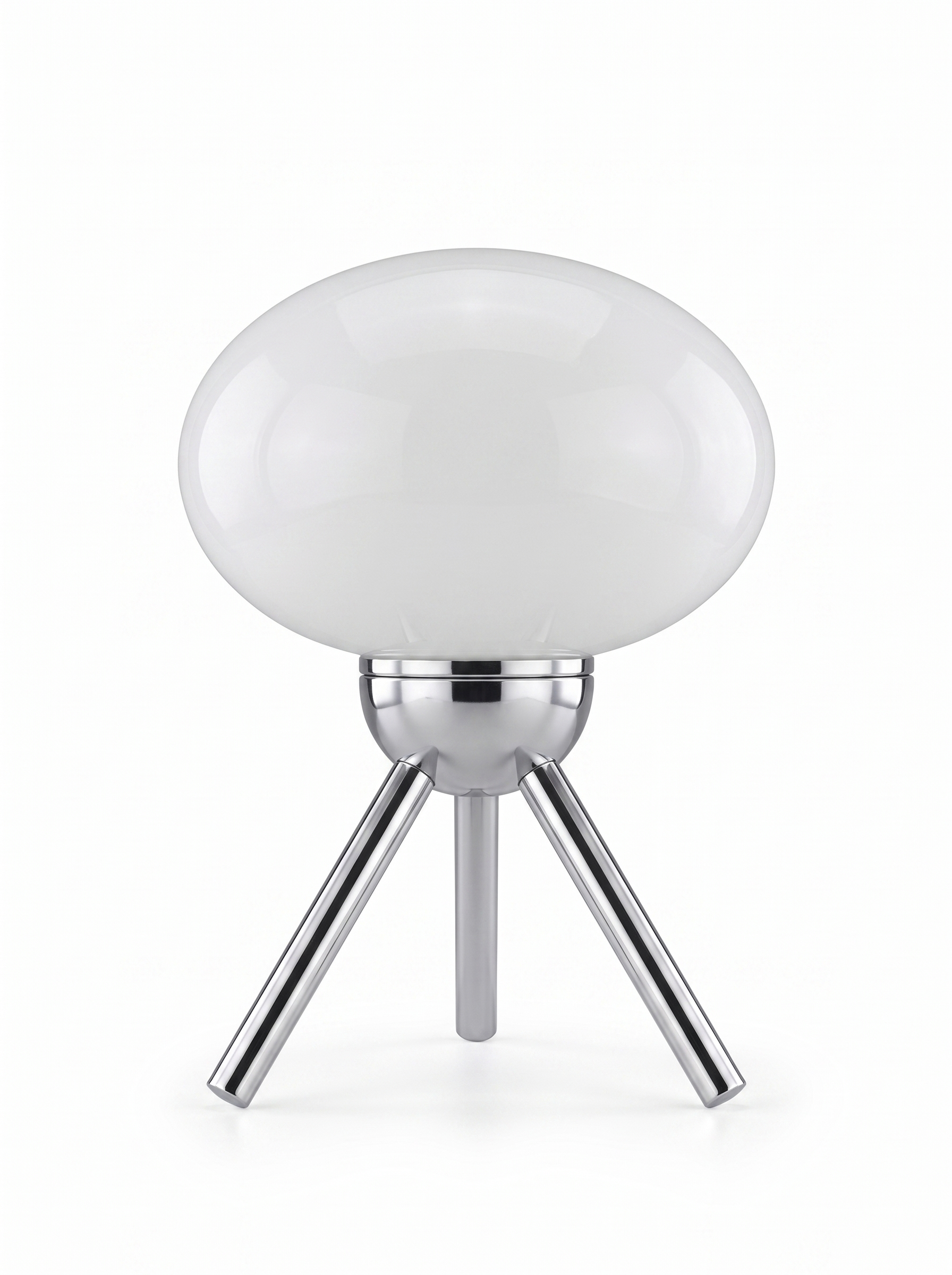 AIR HAVEN Glass Mushroom Accent Lamp side elevation