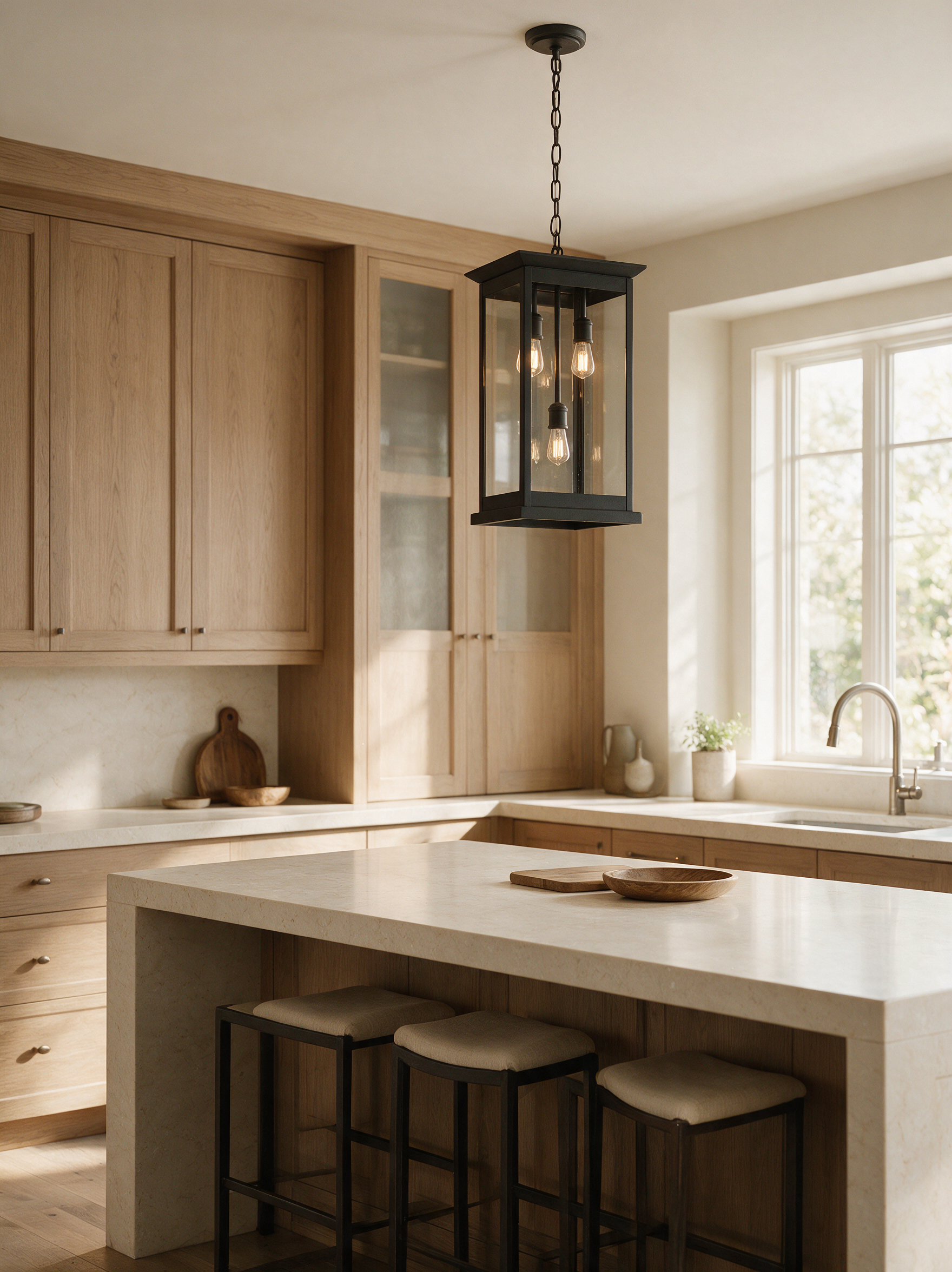 AIR HAVEN Craftsman Lantern Pendant - signature lifestyle interior