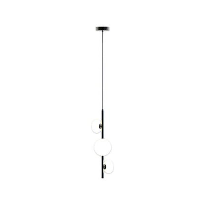 3 Light Linear Pendant Light Italian Creative Vertical Ceiling Light