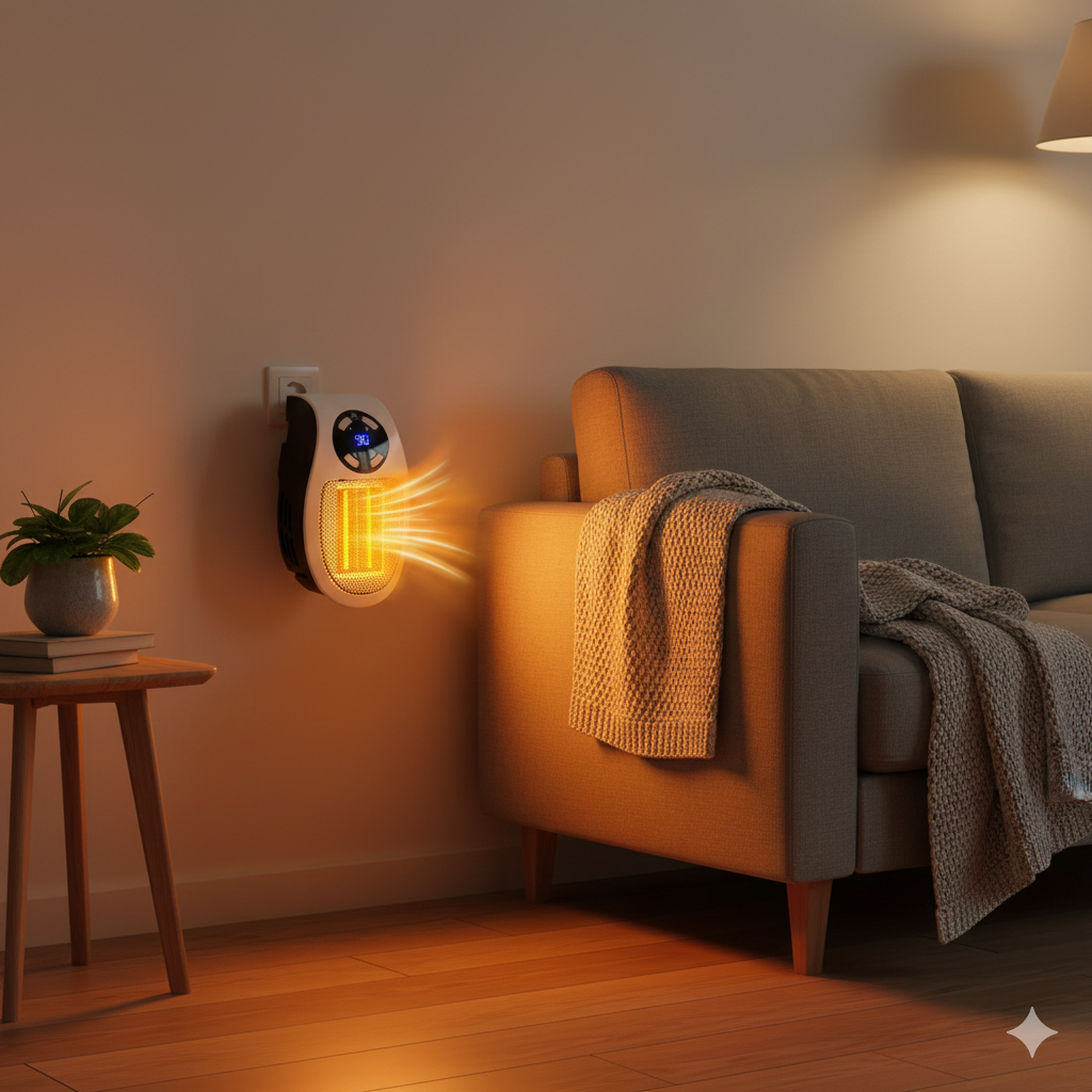 Compact Ceramic Wall Heater