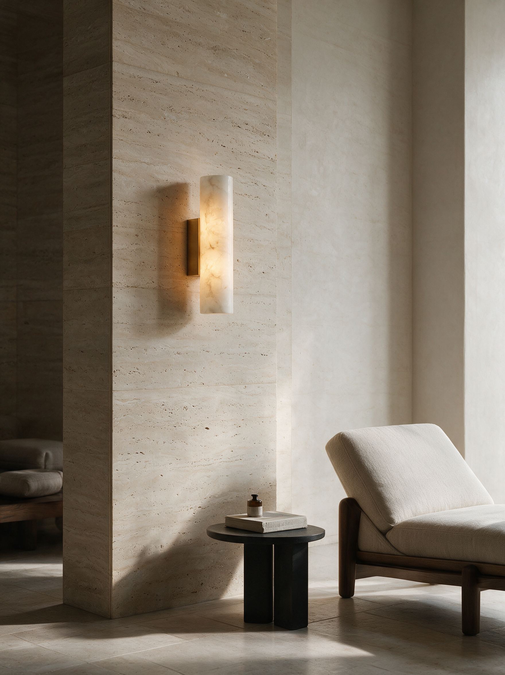 AIR HAVEN Alabaster Column Wall Sconce - Signature Lifestyle