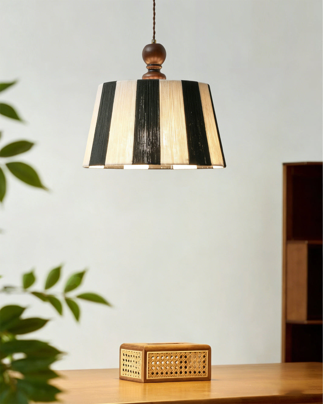 Beatrice Striped Pendant