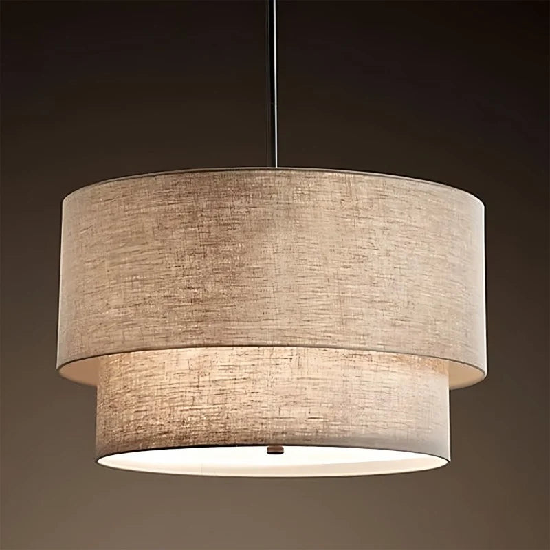Beck Linen Chandelier