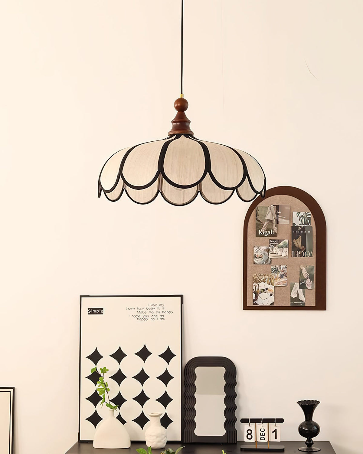 Bellerin Abaca Pendant