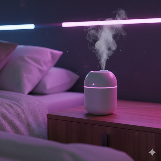 220ml Ultra-Quiet USB Humidifier with LED Glow