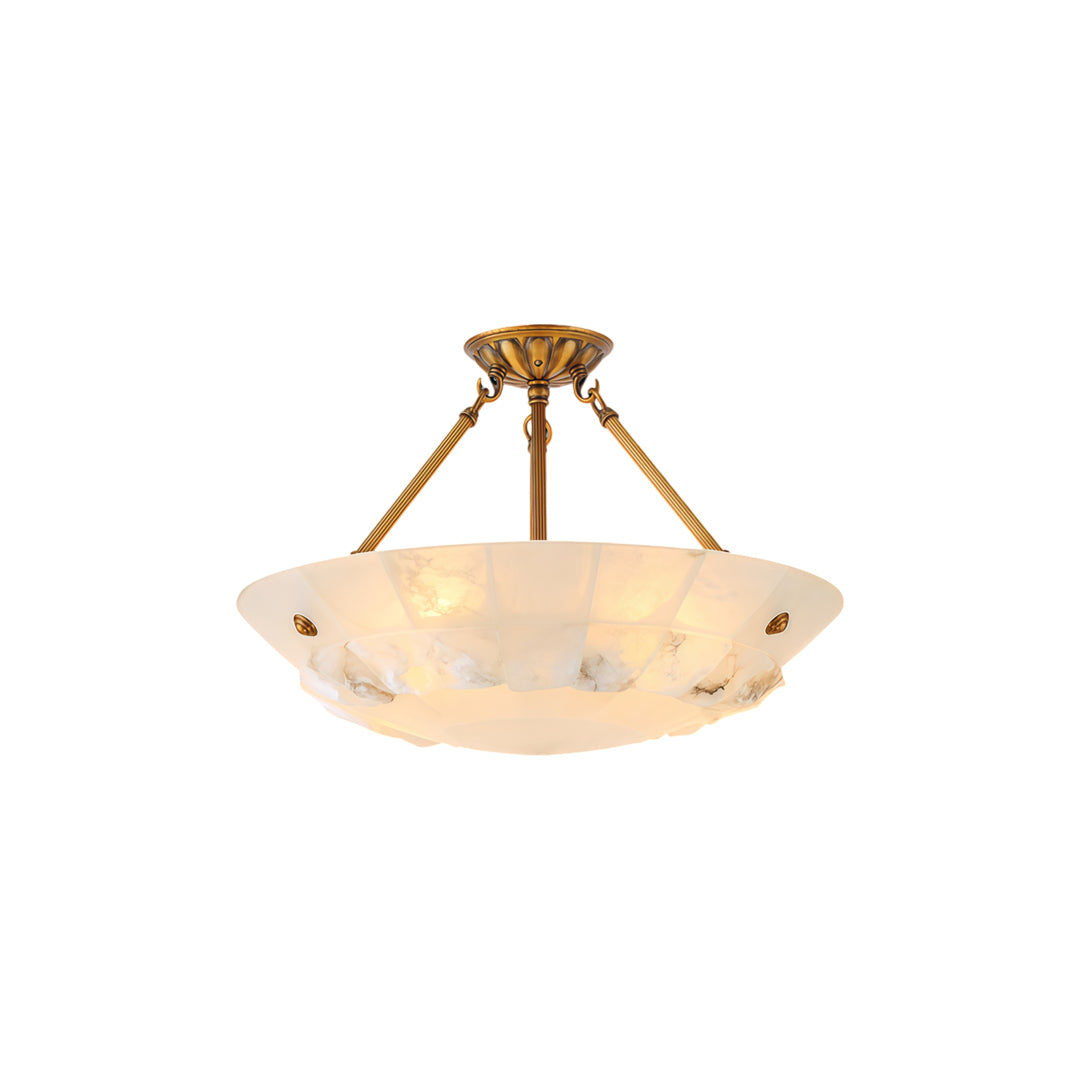 Elegant Marble Ceiling Light