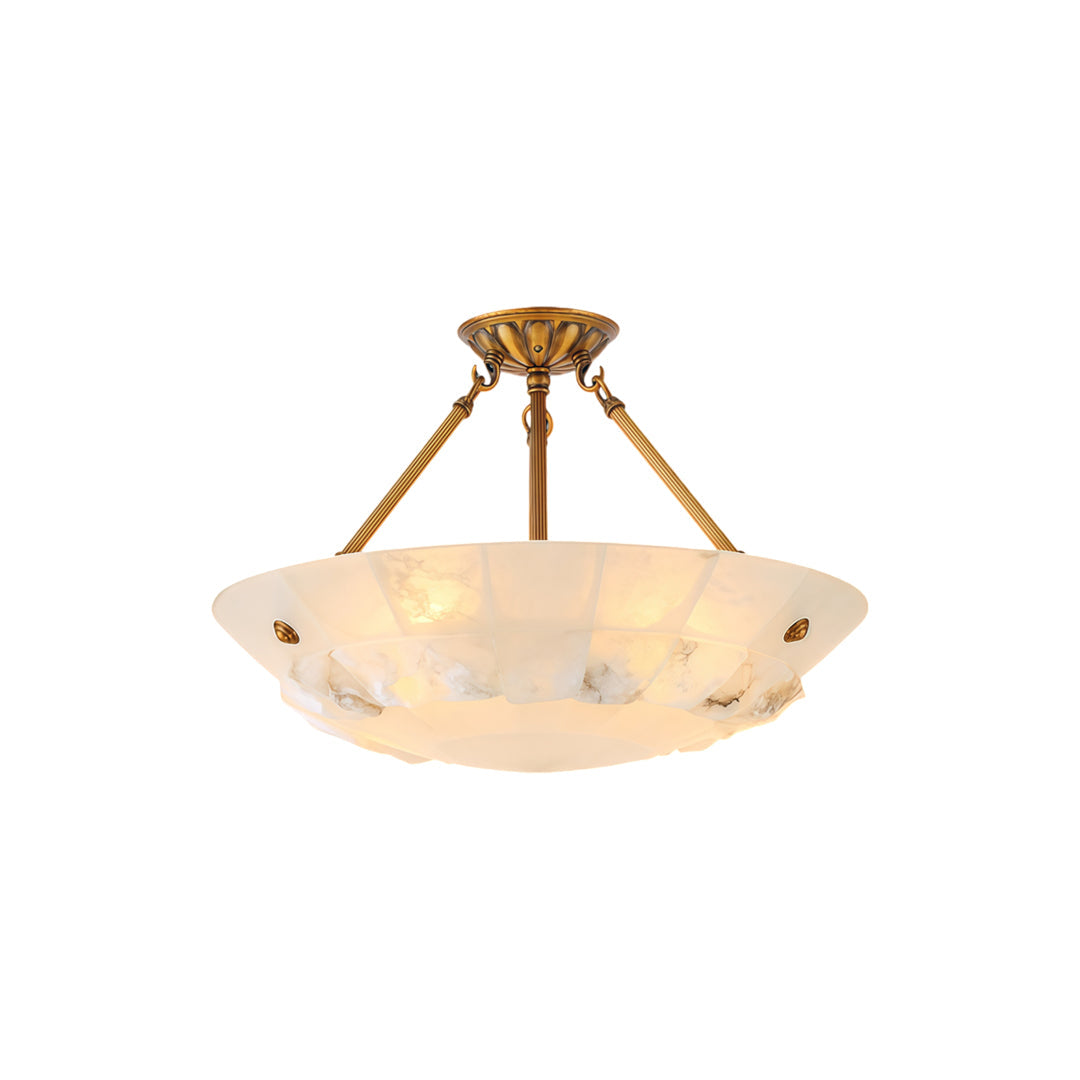 Elegant Marble Ceiling Light