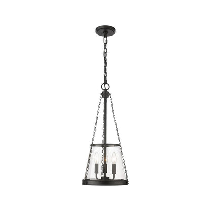 Glass Candle Chandelier Minimalist American Ceiling Light