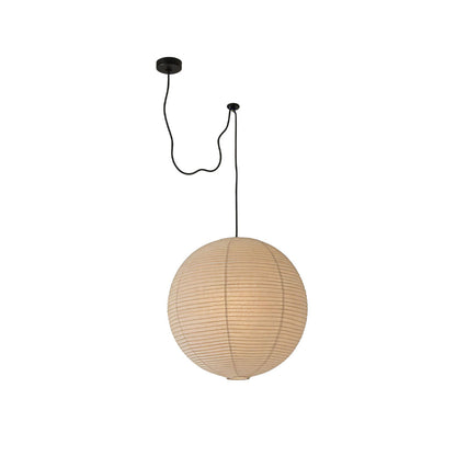 Paper Pendant Light Fixtures Movable Japanese Ambient Light