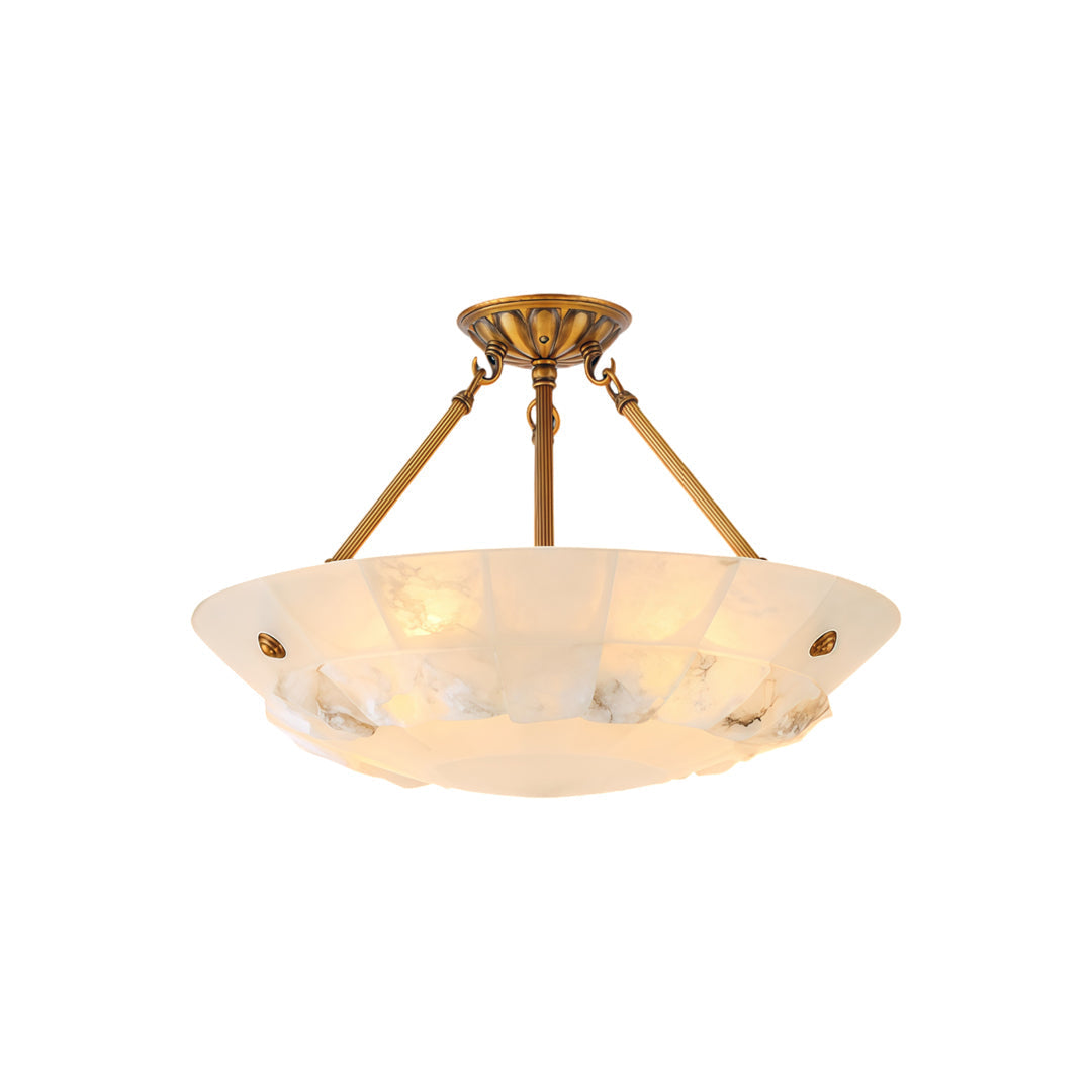 Elegant Marble Ceiling Light