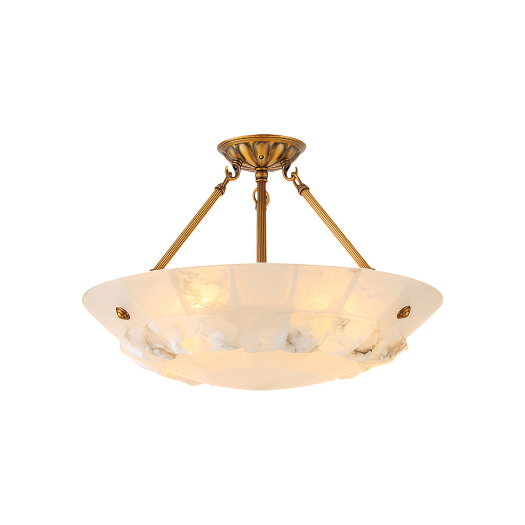 Elegant Marble Ceiling Light