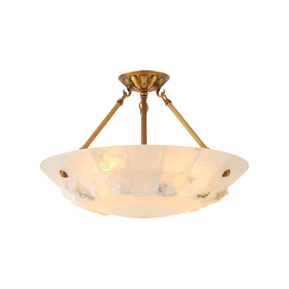 Elegant Marble Ceiling Light