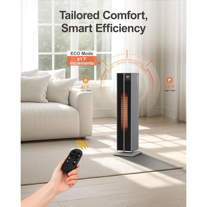 Premium Graphene Ceramic Tower Heater