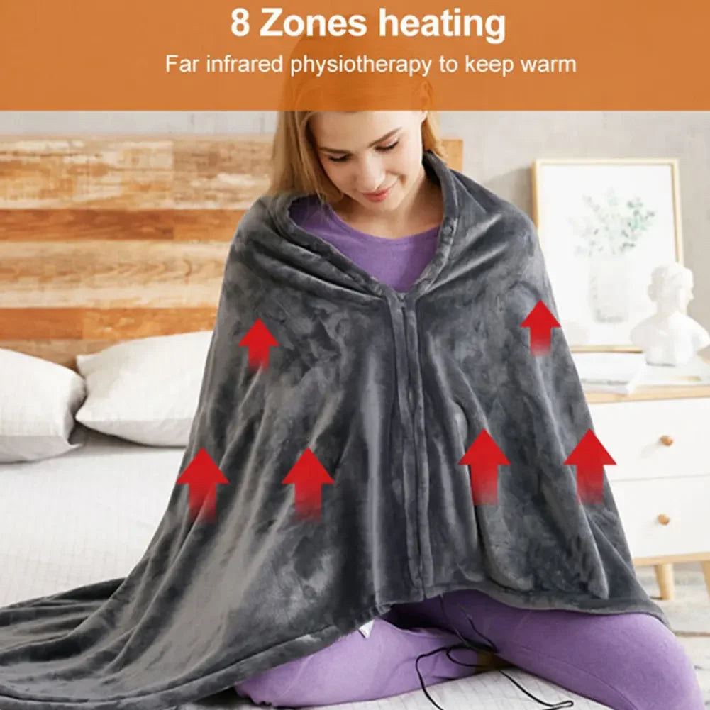 Luxe USB Heated Wearable Throw