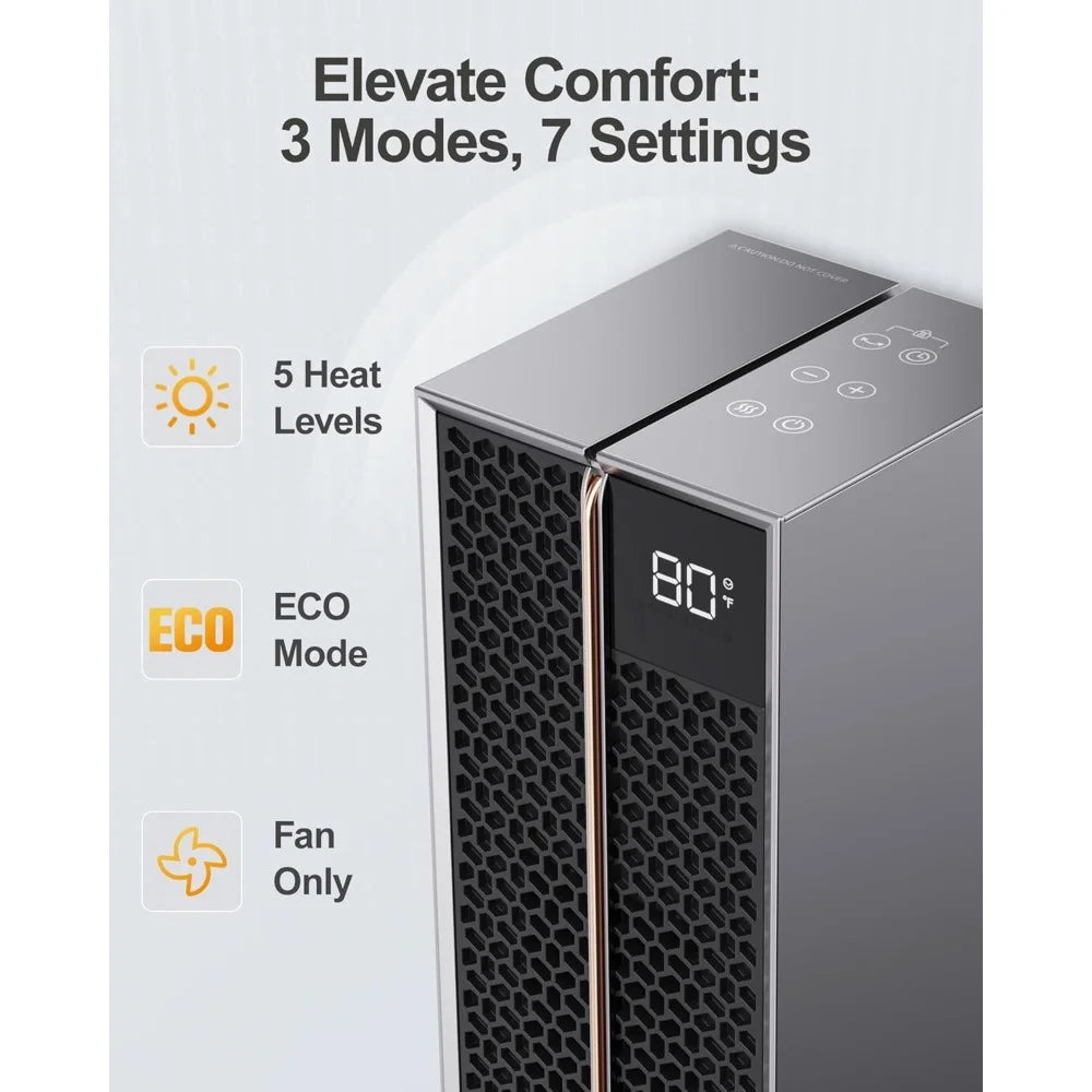 Premium Graphene Ceramic Tower Heater