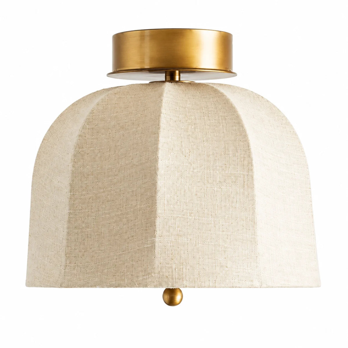 Vanna Linen Flushmount