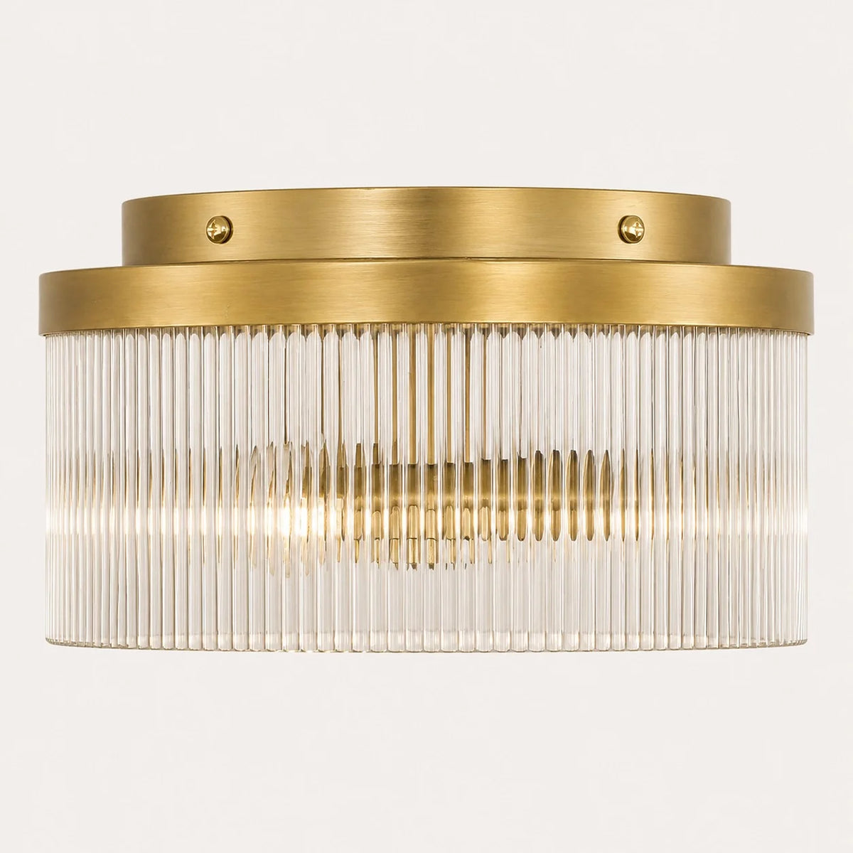 Vesper Ribbed Flushmount