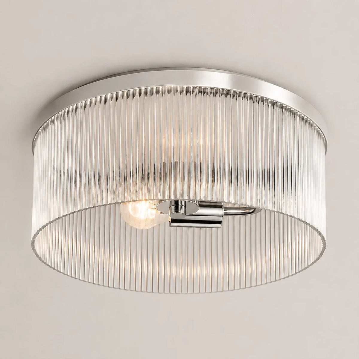 Vesper Ribbed Flushmount