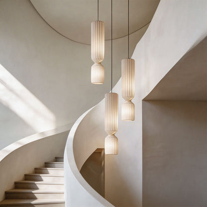 Elegant Silk Ceiling Light