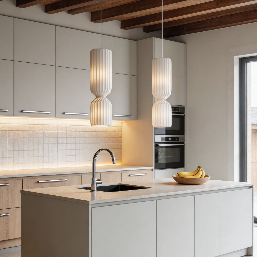 Elegant Silk Ceiling Light