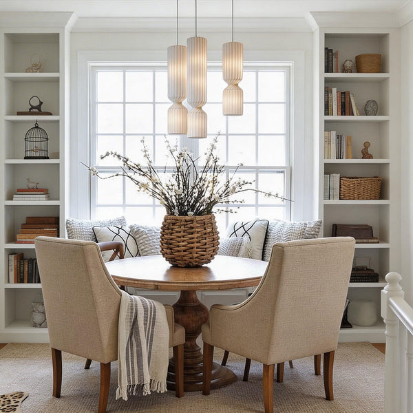 Elegant Silk Ceiling Light