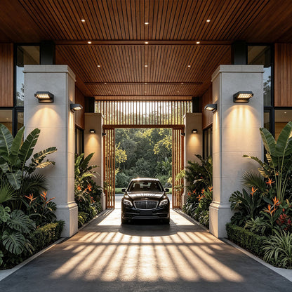 Sleek Adjustable Outdoor Light