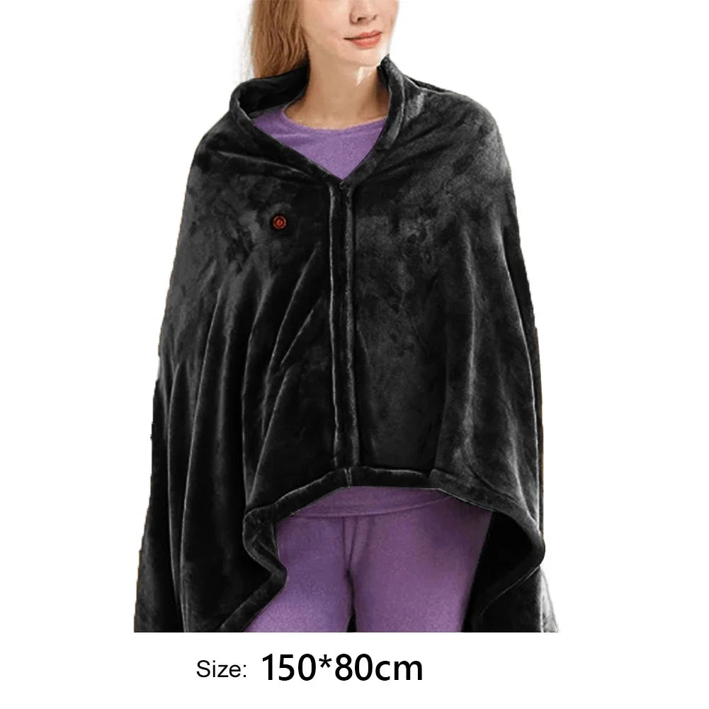 Luxe USB Heated Wearable Throw