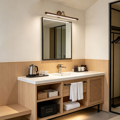 Elegant Copper Vanity Light