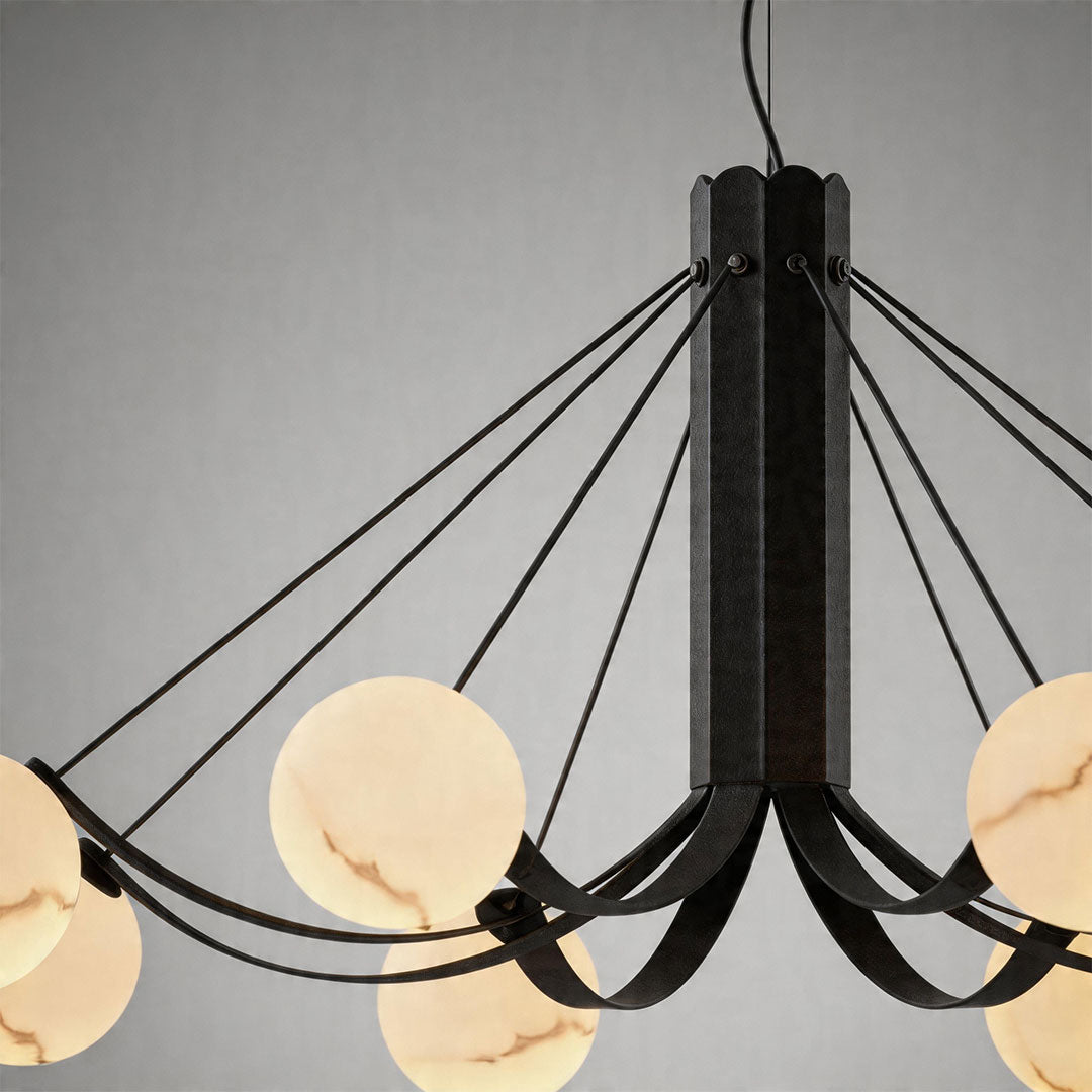 Black Chandelier Modern Creative Minimalist Ceiling Light