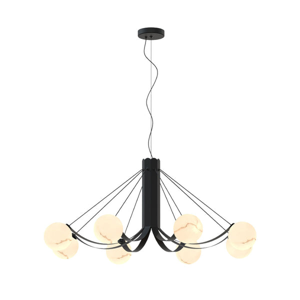 Elegant Black Ceiling Chandelier