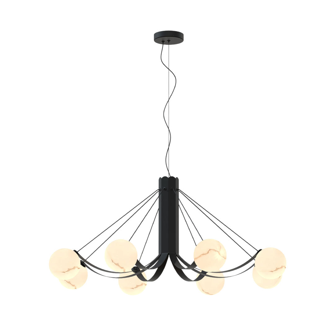 Elegant Black Ceiling Chandelier