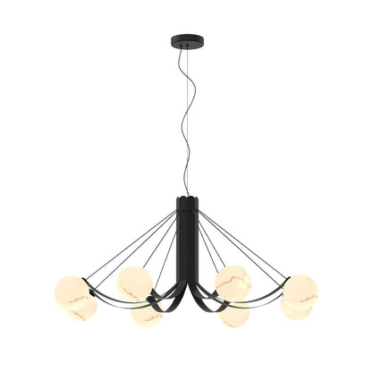 Elegant Black Ceiling Chandelier